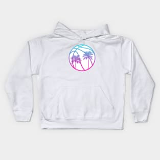 Miami Vice Basketball - White alternate Kids Hoodie